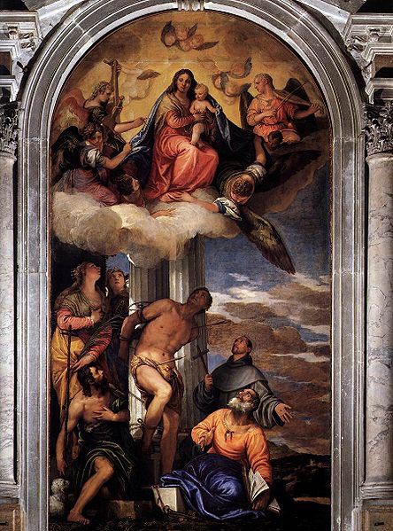 Paolo Veronese Virgin and Child with Saints